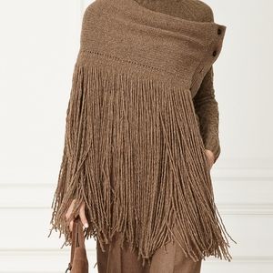 ISO - Ralph Lauren Cashmere Fringe Scarf/Shawl